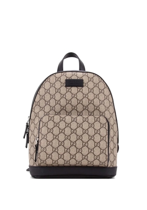 Gucci Pre-Owned Zip Pocket GG Coated Canvas Small backpack - Brown