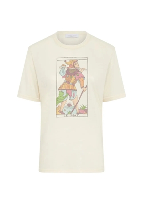 Gabriela Hearst Sayara graphic-print T-shirt - Neutrals