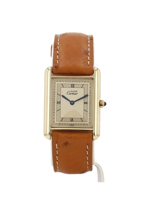 Cartier 1990s Tank Must 31mm watch - Neutrals