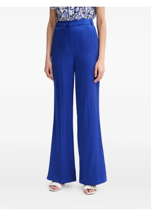 Morgan blue flared trousers