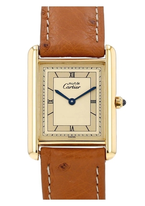 Cartier 1990s Tank Must 31mm watch - Neutrals