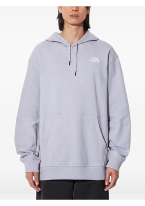 The North Face Essential logo-print cotton hoodie - Grey