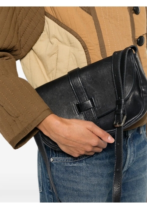 SOMMET Tekla leather cross body bag - Black