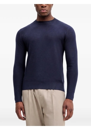 Sisley crew-neck sweater - Blue