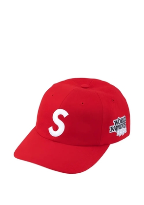 Supreme S Logo 6-Panel cap - Red