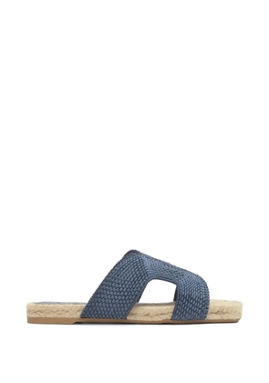 Castañer Pura/298 woven-strap espadrille sandals - Blue