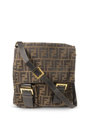 Fendi Pre-Owned Zucchino shoulder bag - Black