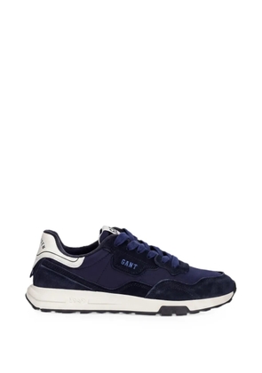 Gant panelled lace-up sneakers - Blue