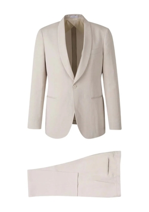 Boglioli shawl-collar suit - Neutrals