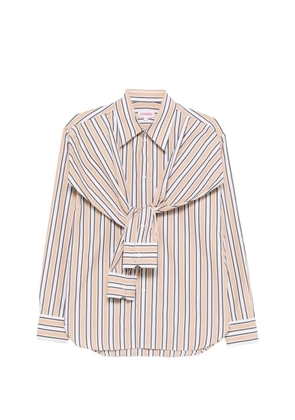 Charles Jeffrey Loverboy Hold Me stripe-pattern shirt - Neutrals