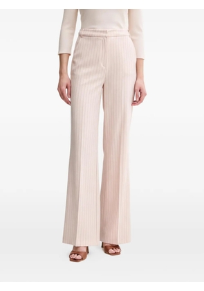 Morgan pinstripe trousers - Neutrals