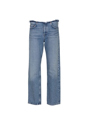 AGOLDE frayed jeans - Blue