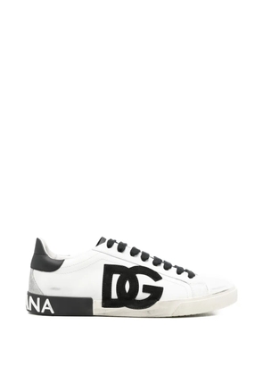Dolce & Gabbana Pre-Owned Portofino low-top sneakers - White