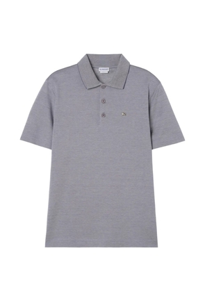 Burberry Metal Knight cotton polo shirt - Grey