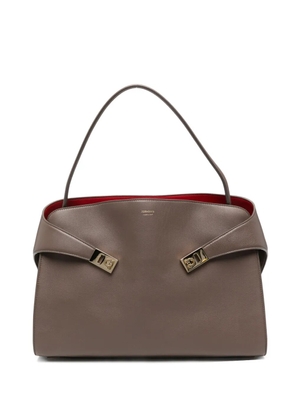Ferragamo Pre-Owned medium Hug shoulder bag - Brown