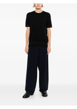 Brioni Sea Island piqué cotton T-shirt - Blue