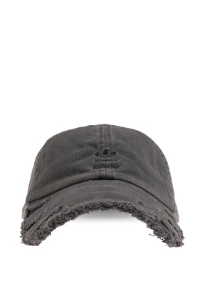 adidas x Avavav distressed logo-embroidered cap - Black