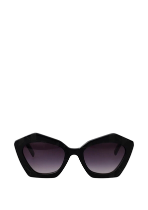 Karl Lagerfeld geometric-frame sunglasses - Black