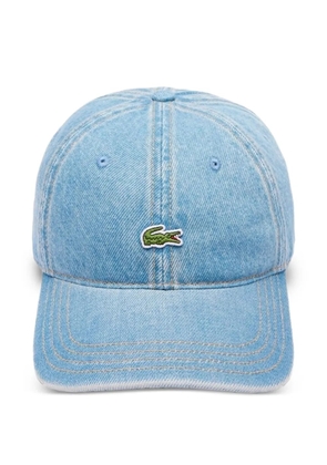 Lacoste cotton denim cap - Blue