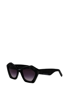 Karl Lagerfeld geometric-frame sunglasses - Black