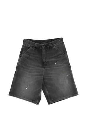 Carhartt WIP OG Single Knee paint-splatter shorts - Grey