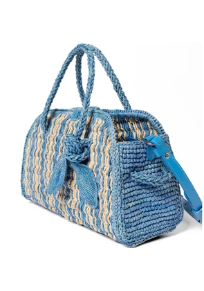Jacquemus small Turismo raffia bag - Blue