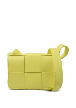 Bottega Veneta Pre-Owned mini Cassette shoulder bag - Yellow