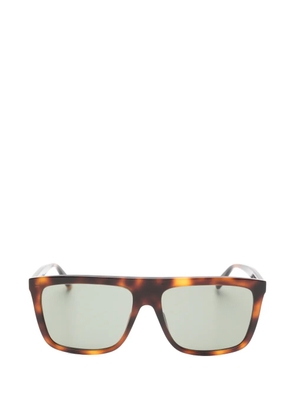 Saint Laurent Eyewear SL904 flat-top sunglasses - Brown