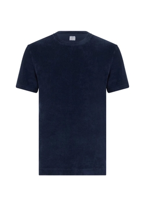 Fedeli short-sleeve crew-neck T-shirt - Blue