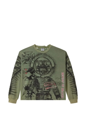 Vale Forever Reggie graphic-print sweater - Green