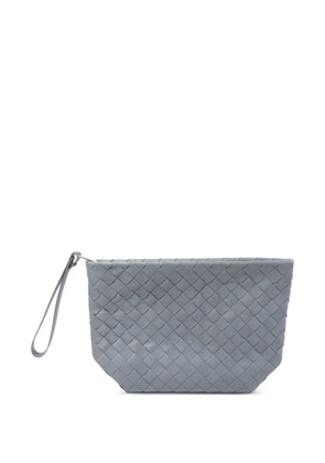 Bottega Veneta Pre-Owned Intrecciato pouch bag - Grey