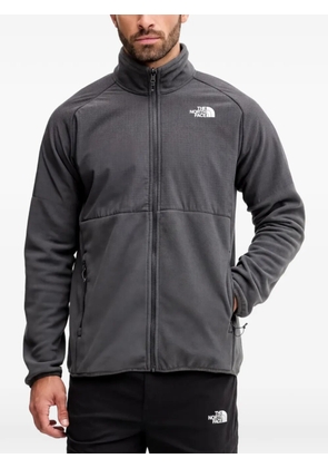 The North Face logo-print zip-up sweatshirt - Grey