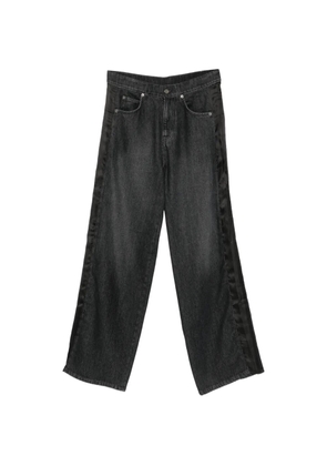 Circus Hotel satin-panelled jeans - Black