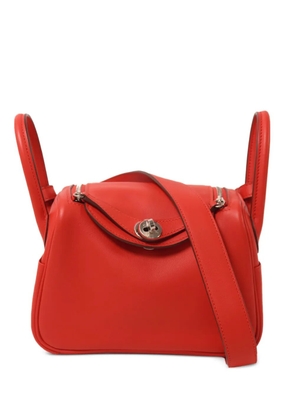 Hermès Pre-Owned Mini Lindy shoulder bag - Red
