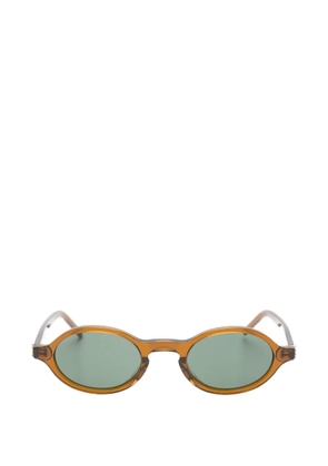 Saint Laurent Eyewear oval-frame sunglasses - Brown