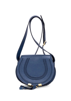 Chloé Pre-Owned Marcie saddle shoulder bag - Blue