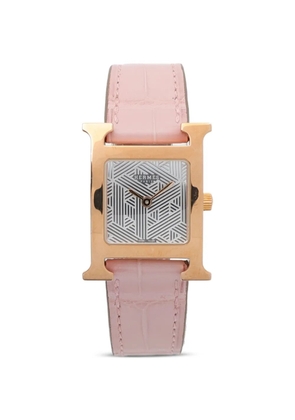 Hermès Pre-Owned H Watch 30mm watch - White