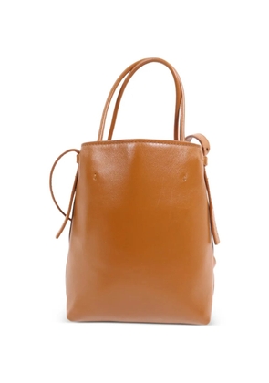 Chloé Pre-Owned Embroidered logo tote bag - Brown