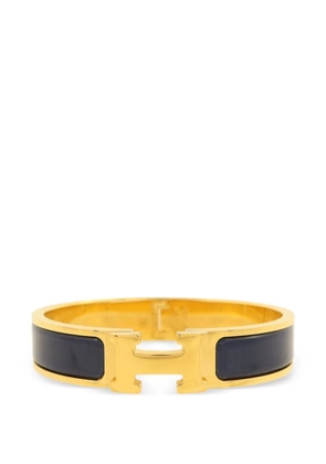 Hermès Pre-Owned Clic H enamel bracelet - Gold