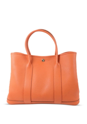 Hermès Pre-Owned Garden Party leather tote bag - Orange