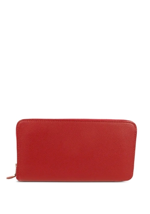 Hermès Pre-Owned Azap Long Epsom wallet - Red