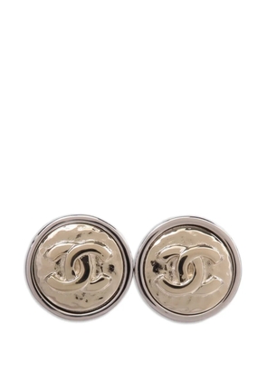 CHANEL Pre-Owned CC earrings - Gold
