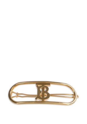 Burberry Pre-Owned TB Monogram hair clip - Gold