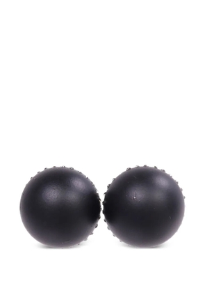 Christian Dior Pre-Owned CD crystal-embellished earrings - Black