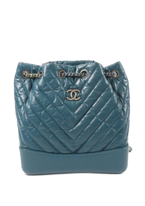 CHANEL Pre-Owned CC Gabrielle backpack - Blue