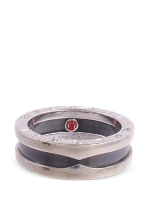 Bvlgari Pre-Owned Save The Children ceramics ring - Silver