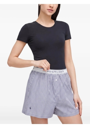 Polo Ralph Lauren embroidered-logo pajamas - Black