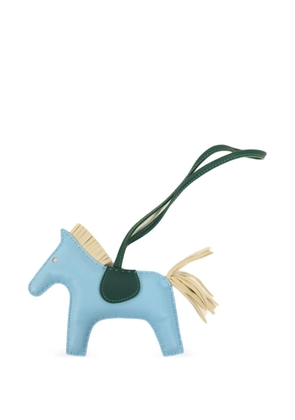 Hermès Pre-Owned Rodeo MM bag charm - Blue