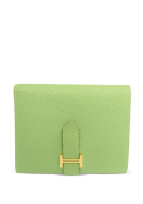 Hermès Pre-Owned 2020 Bearn Epsom leather wallet - Green