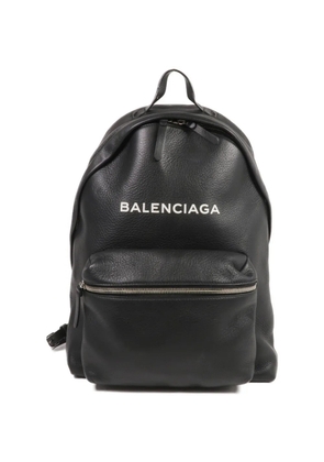 Balenciaga Pre-Owned Everyday leather backpack - Black
